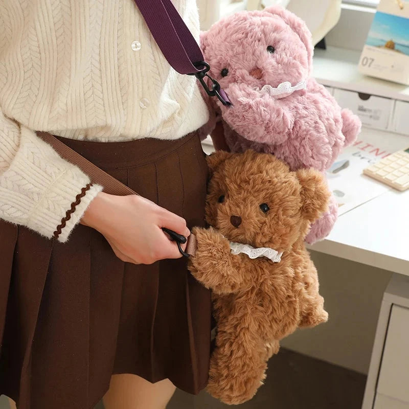 kawaiies-softtoys-plushies-kawaii-plush-Lovely Teddy Animals Plush Bag Bags 
