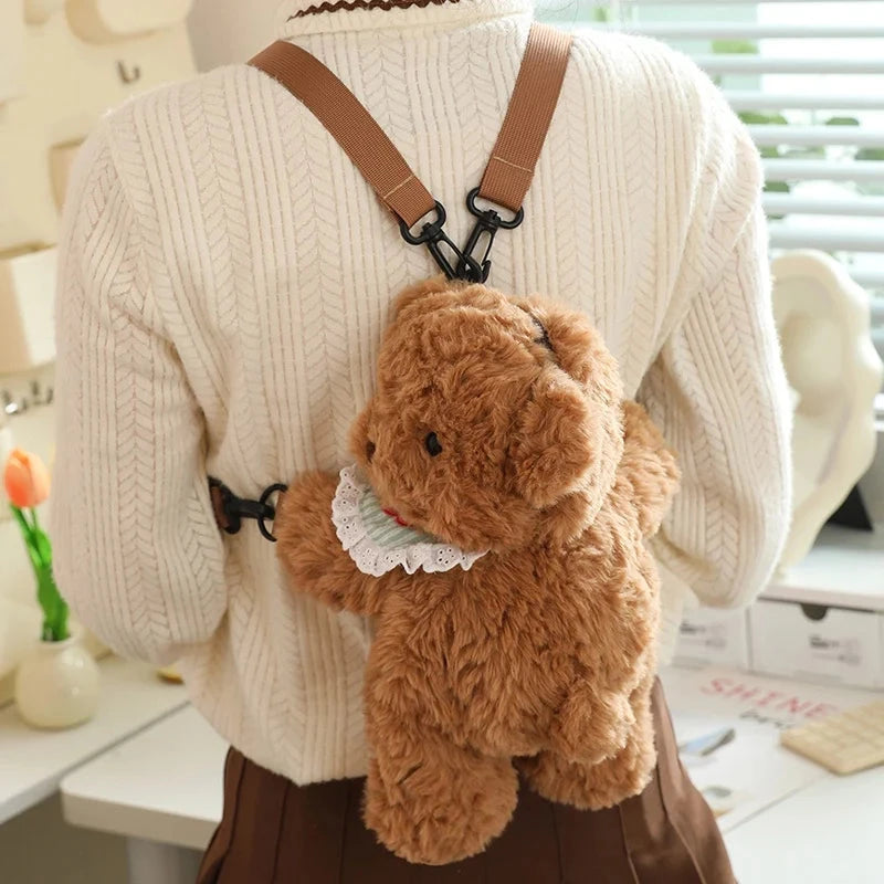 kawaiies-softtoys-plushies-kawaii-plush-Lovely Teddy Animals Plush Bag Bags 