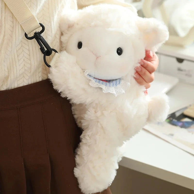 kawaiies-softtoys-plushies-kawaii-plush-Lovely Teddy Animals Plush Bag Bags Lamb 