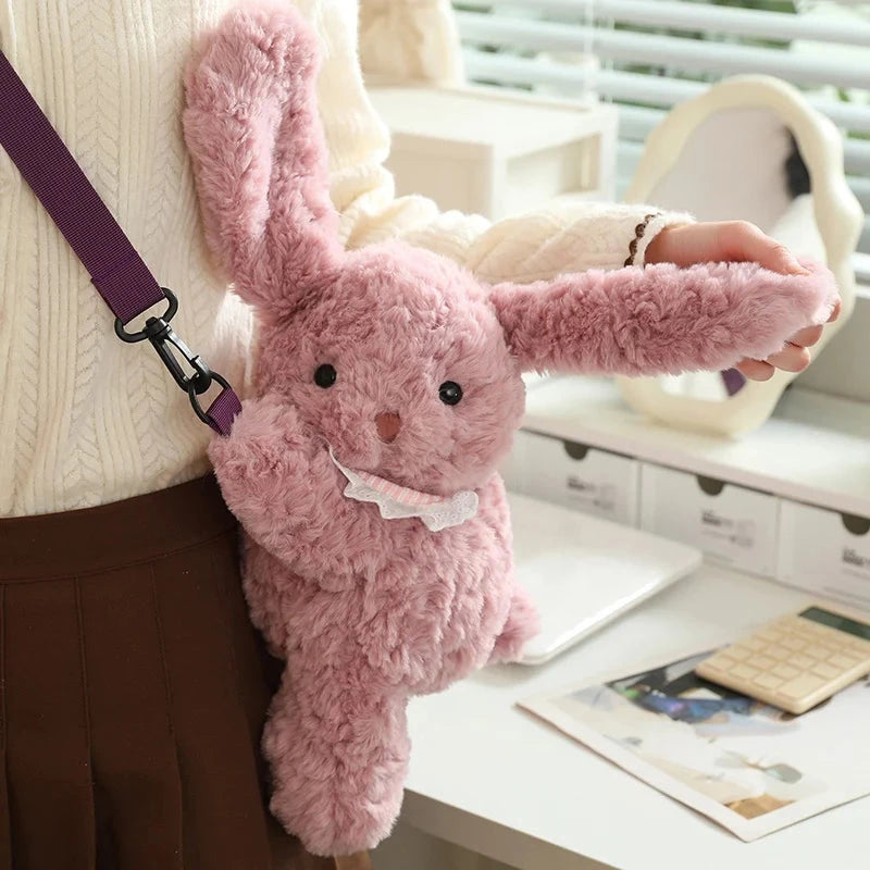 kawaiies-softtoys-plushies-kawaii-plush-Lovely Teddy Animals Plush Bag Bags Rabbit 