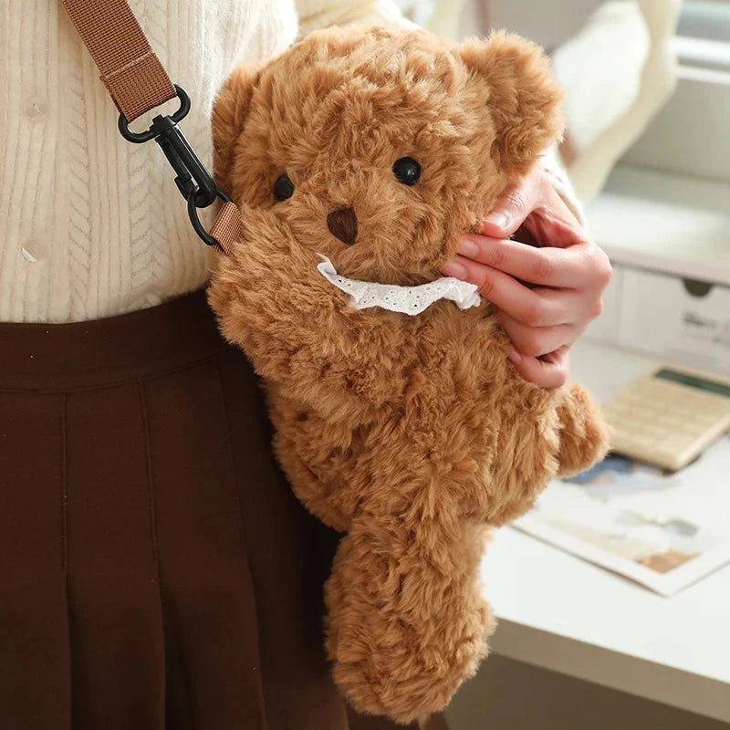 kawaiies-softtoys-plushies-kawaii-plush-Lovely Teddy Animals Plush Bag Bags Teddy Bear 