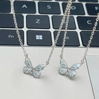 kawaiies-softtoys-plushies-kawaii-plush-Luminous Blue Butterfly Necklace Jewelry 