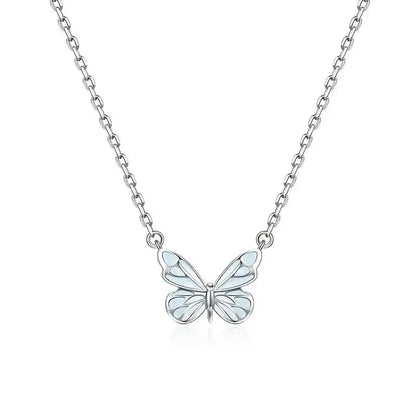 kawaiies-softtoys-plushies-kawaii-plush-Luminous Blue Butterfly Necklace Jewelry 
