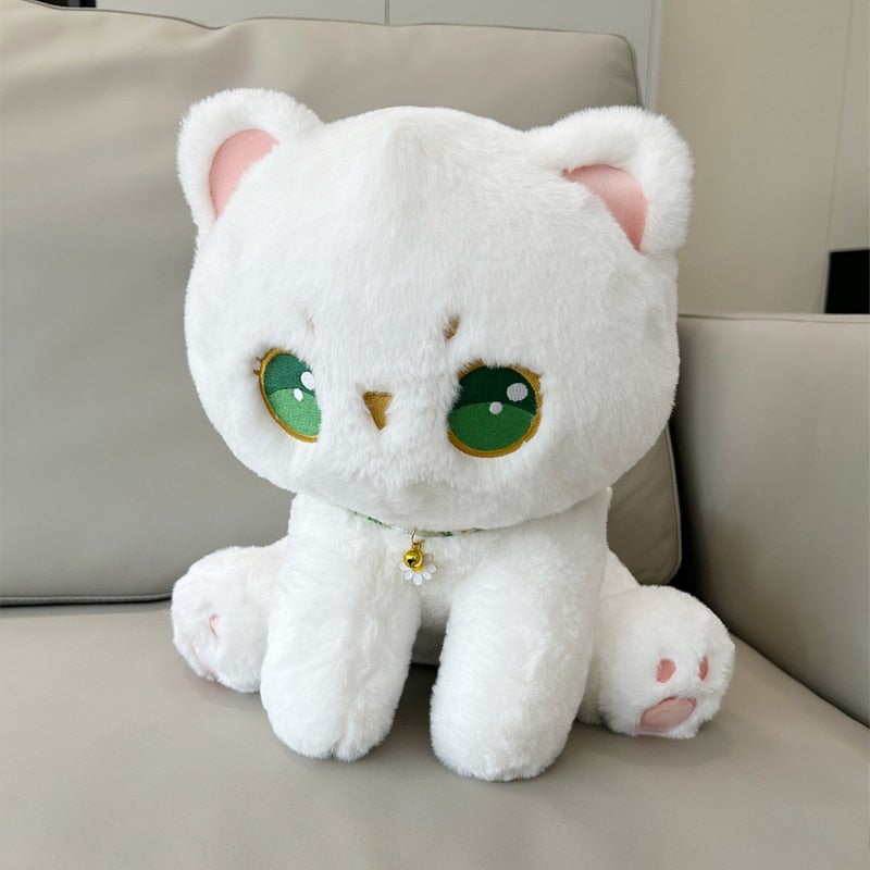 kawaiies-softtoys-plushies-kawaii-plush-Luna the Fluffy White Cat Plush Soft toy 