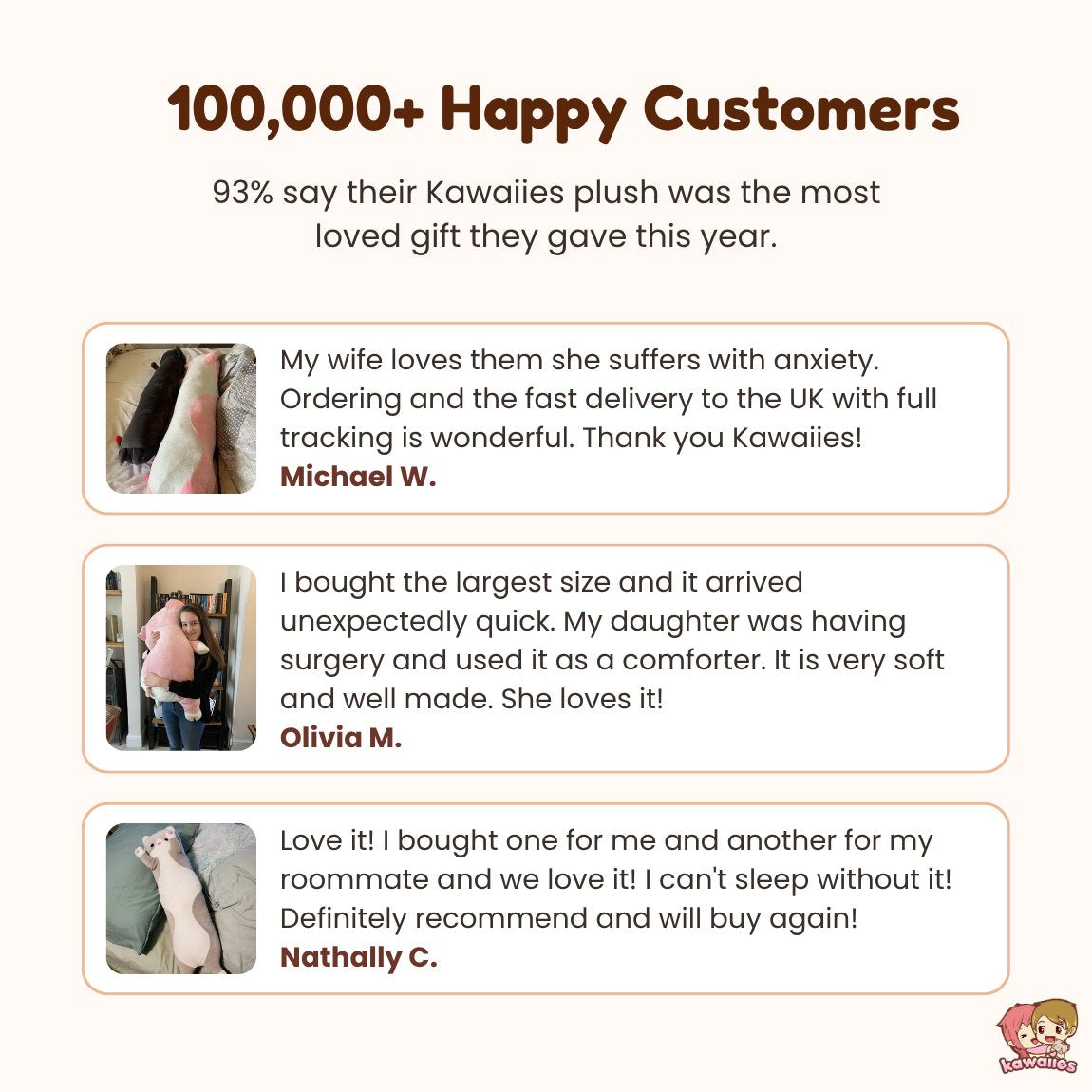 kawaiies-softtoys-plushies-kawaii-plush-MAC The Lazy Sloth Soft toy 