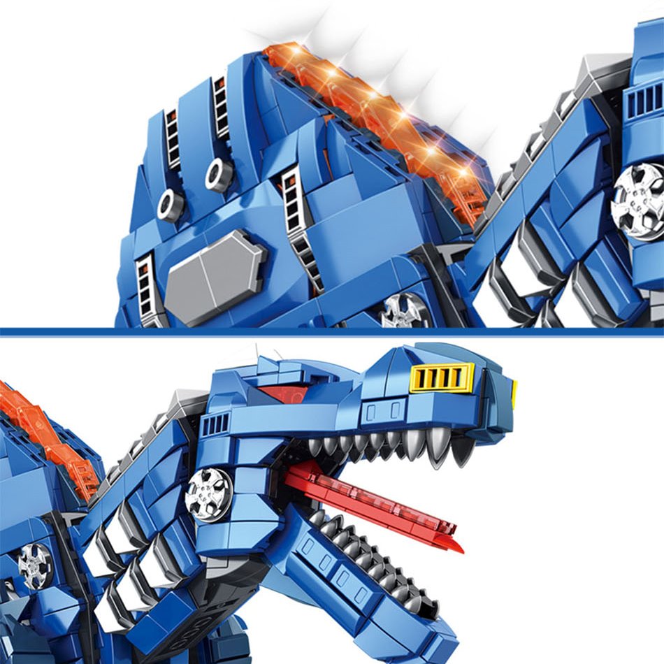 kawaiies-softtoys-plushies-kawaii-plush-Majestic Blue Spinosaurus Building Sets Build it 