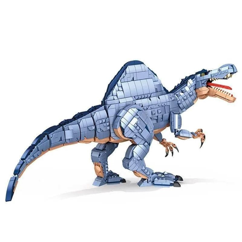 kawaiies-softtoys-plushies-kawaii-plush-Majestic Blue Spinosaurus Building Sets Build it 