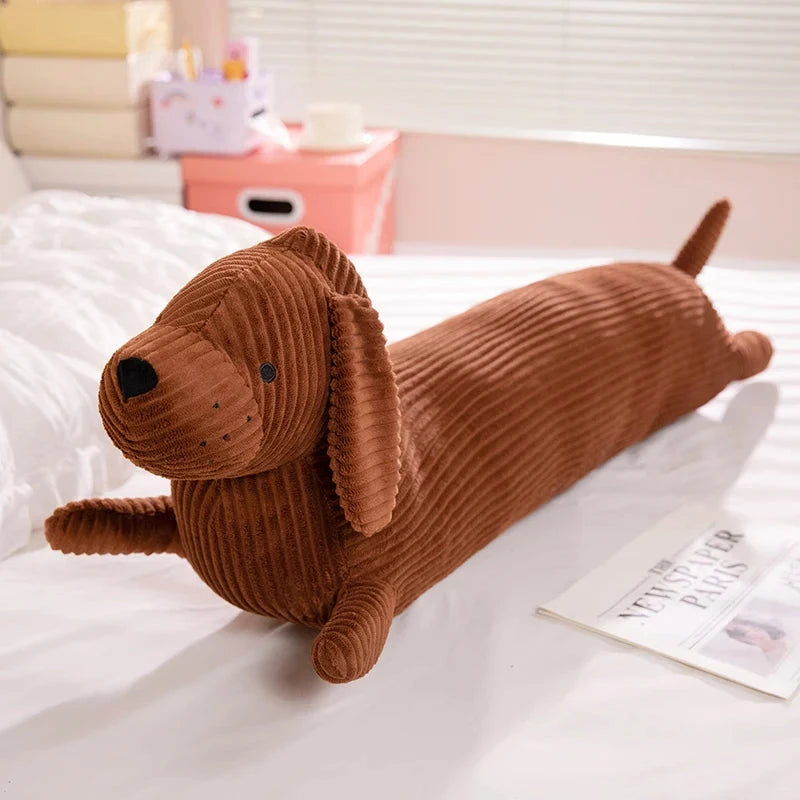 kawaiies-softtoys-plushies-kawaii-plush-Marley the Long Dachshund Sausage Dog Plushie Soft toy 