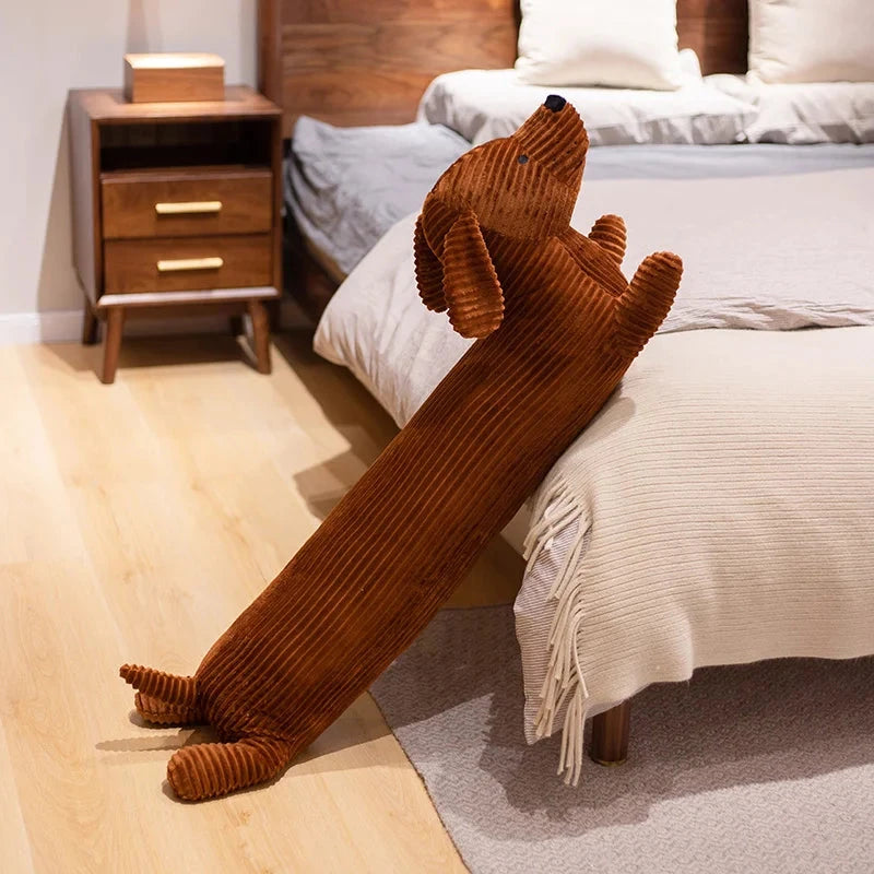 kawaiies-softtoys-plushies-kawaii-plush-Marley the Long Dachshund Sausage Dog Plushie Soft toy 