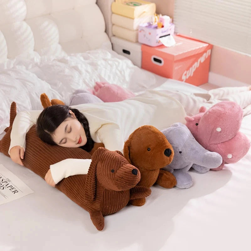 kawaiies-softtoys-plushies-kawaii-plush-Marley the Long Dachshund Sausage Dog Plushie Soft toy 
