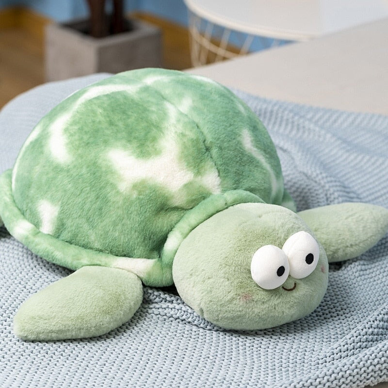kawaiies-softtoys-plushies-kawaii-plush-Miley the Fluffy Green Turtle Plush | NEW Soft toy 55cm 