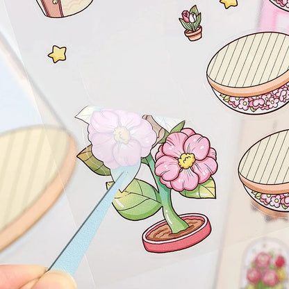 kawaiies-softtoys-plushies-kawaii-plush-Miniature 3D DIY Stickers Scene Subscription Mystery Box Accessories 