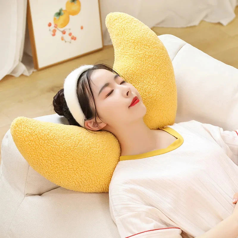 kawaiies-softtoys-plushies-kawaii-plush-Minimalist Shapes Moon Ball Pillow Plushies Soft toy 