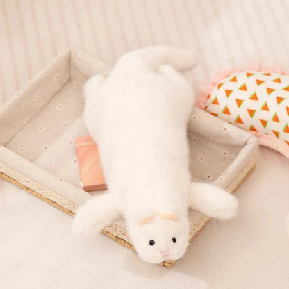 kawaiies-softtoys-plushies-kawaii-plush-Mochi & Miso The Fluffy Ferret Plushies Soft toy Mochi (White) 