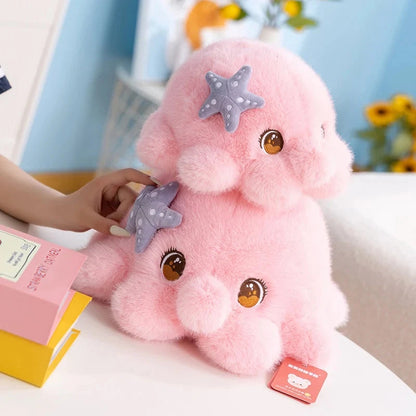 kawaiies-softtoys-plushies-kawaii-plush-Momo the Blushy Pink Octopus Plush Soft toy 