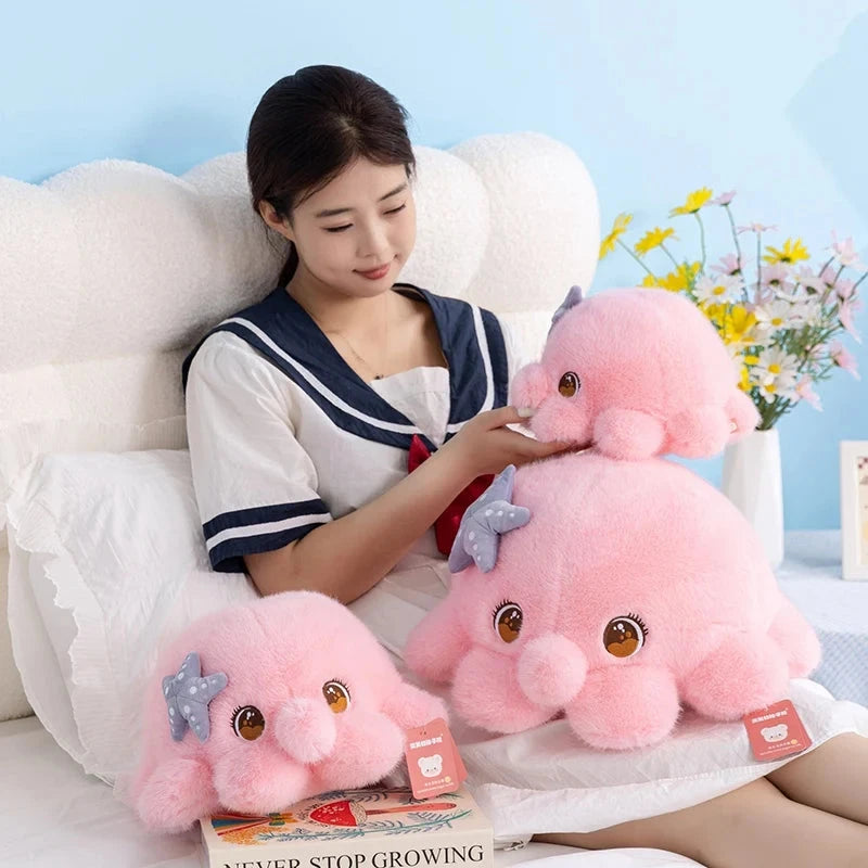 kawaiies-softtoys-plushies-kawaii-plush-Momo the Blushy Pink Octopus Plush Soft toy 