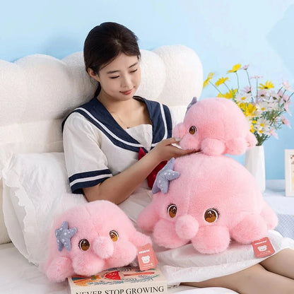 kawaiies-softtoys-plushies-kawaii-plush-Momo the Blushy Pink Octopus Plush Soft toy 