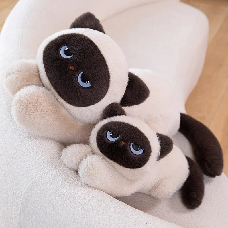 kawaiies-softtoys-plushies-kawaii-plush-Momo the Long Kawaii Siamese Cat Plush Soft toy 