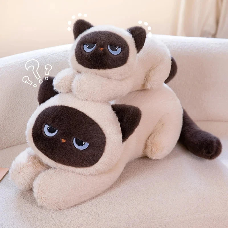 kawaiies-softtoys-plushies-kawaii-plush-Momo the Long Kawaii Siamese Cat Plush Soft toy 