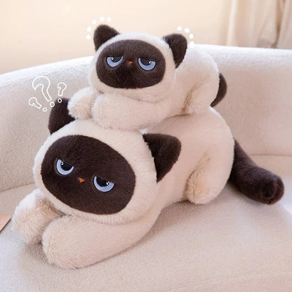 kawaiies-softtoys-plushies-kawaii-plush-Momo the Long Kawaii Siamese Cat Plush Soft toy 
