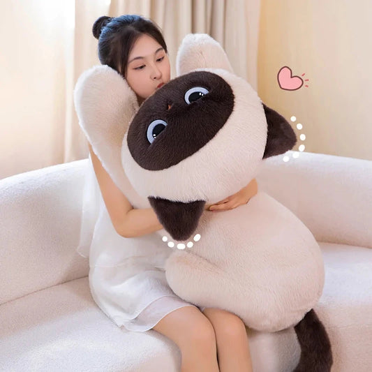 kawaiies-softtoys-plushies-kawaii-plush-Momo the Long Kawaii Siamese Cat Plush Soft toy 