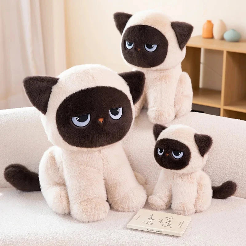 kawaiies-softtoys-plushies-kawaii-plush-Momo the Sitting Kawaii Siamese Cat Soft toy 