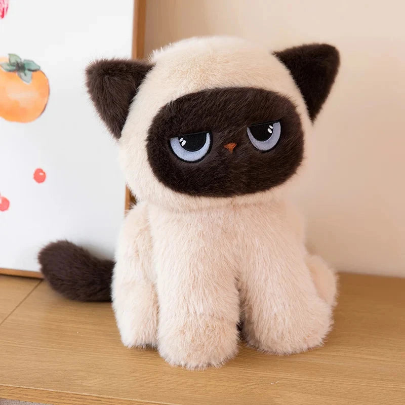 kawaiies-softtoys-plushies-kawaii-plush-Momo the Sitting Kawaii Siamese Cat Soft toy 
