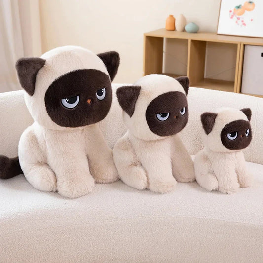 kawaiies-softtoys-plushies-kawaii-plush-Momo the Sitting Kawaii Siamese Cat Soft toy 