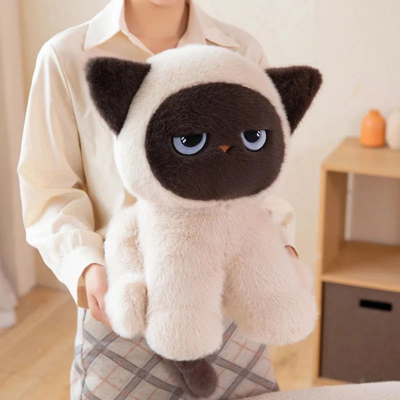 kawaiies-softtoys-plushies-kawaii-plush-Momo the Sitting Kawaii Siamese Cat Soft toy 