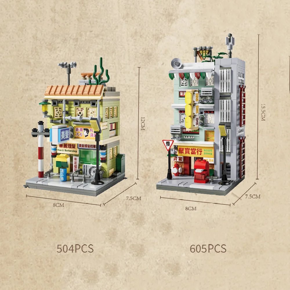 kawaiies-softtoys-plushies-kawaii-plush-My Mini Hong Kong Town Micro Building Blocks Build it 