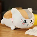 kawaiies-softtoys-plushies-kawaii-plush-Natsume Yuujinchou Nyanko Cat White Black Plushie Soft toy White (Open) 8in / 20cm 
