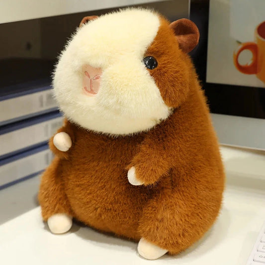 kawaiies-softtoys-plushies-kawaii-plush-Nibbles & Popcorn Guinea Pig Plushies Soft toy Nibbles (Brown) 20cm 