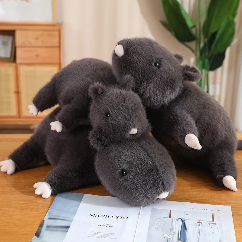 Nibbles the Black Rat Plush Kawaiies