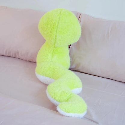 kawaiies-softtoys-plushies-kawaii-plush-Noodles the Long Green Fluffy Snake Soft toy 