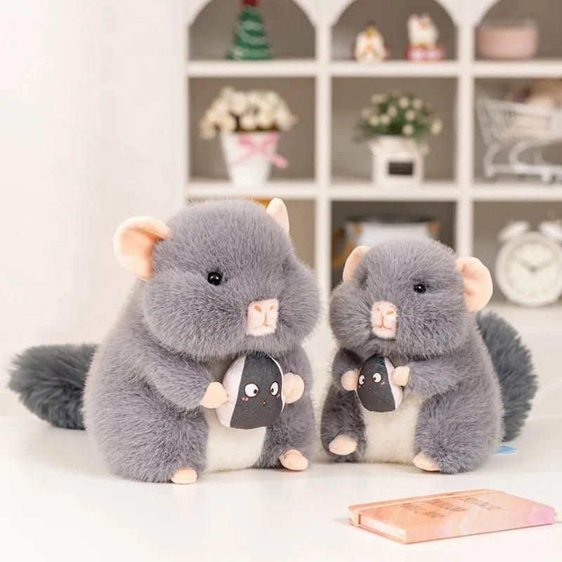kawaiies-softtoys-plushies-kawaii-plush-Nunu & Nibbles Chubby Chinchilla Plushies Soft toy 