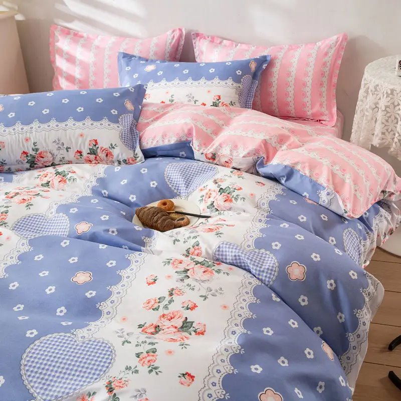 kawaiies-softtoys-plushies-kawaii-plush-Ocean of Roses Bedding Set Bedding Sets 