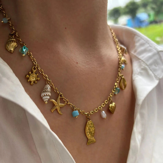 kawaiies-softtoys-plushies-kawaii-plush-Ocean Treasure Charm Necklace Jewelry 