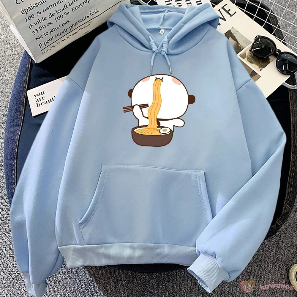 kawaiies-softtoys-plushies-kawaii-plush-Panda Eating Ramen Unisex Hoodie Hoodies 