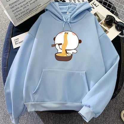 kawaiies-softtoys-plushies-kawaii-plush-Panda Eating Ramen Unisex Hoodie Hoodies Sky Blue XS 