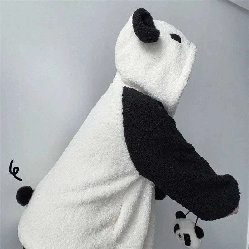 kawaiies-softtoys-plushies-kawaii-plush-Panda Puff Hoodie Jacket Apparel 