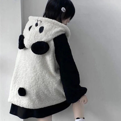 kawaiies-softtoys-plushies-kawaii-plush-Panda Puff Hoodie Jacket Apparel XL 