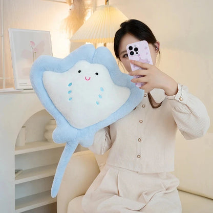 kawaiies-softtoys-plushies-kawaii-plush-Pastel Manta Sting Ray Plush Soft toy 