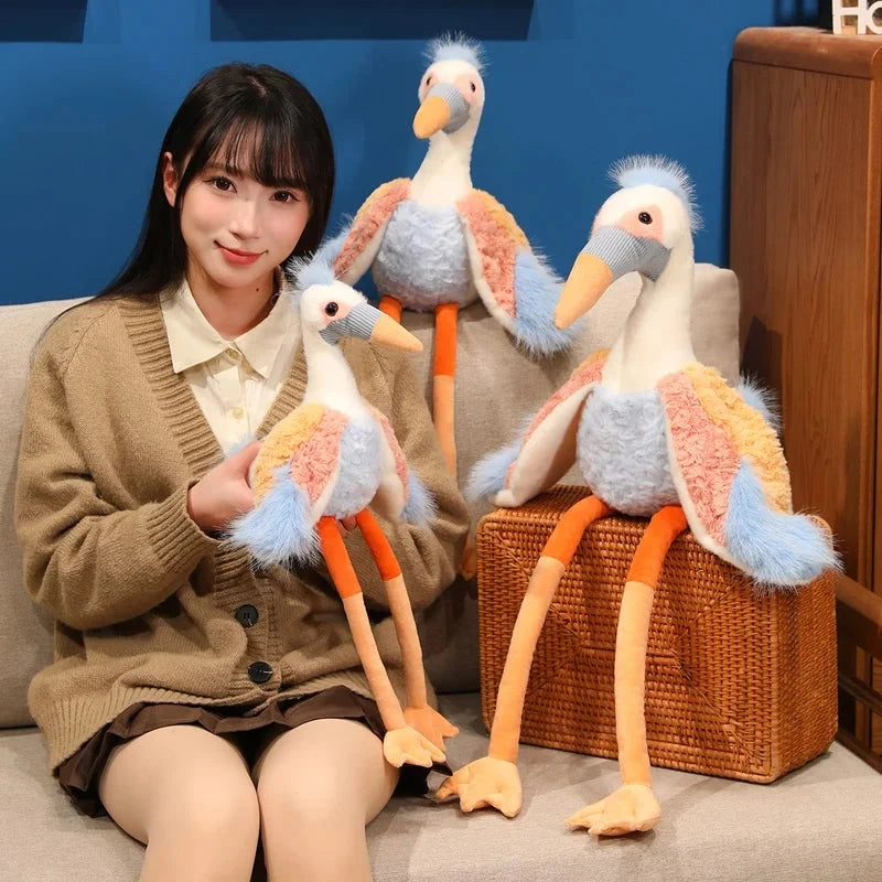 kawaiies-softtoys-plushies-kawaii-plush-Peaches the Fluffy Crane Plush Soft toy 