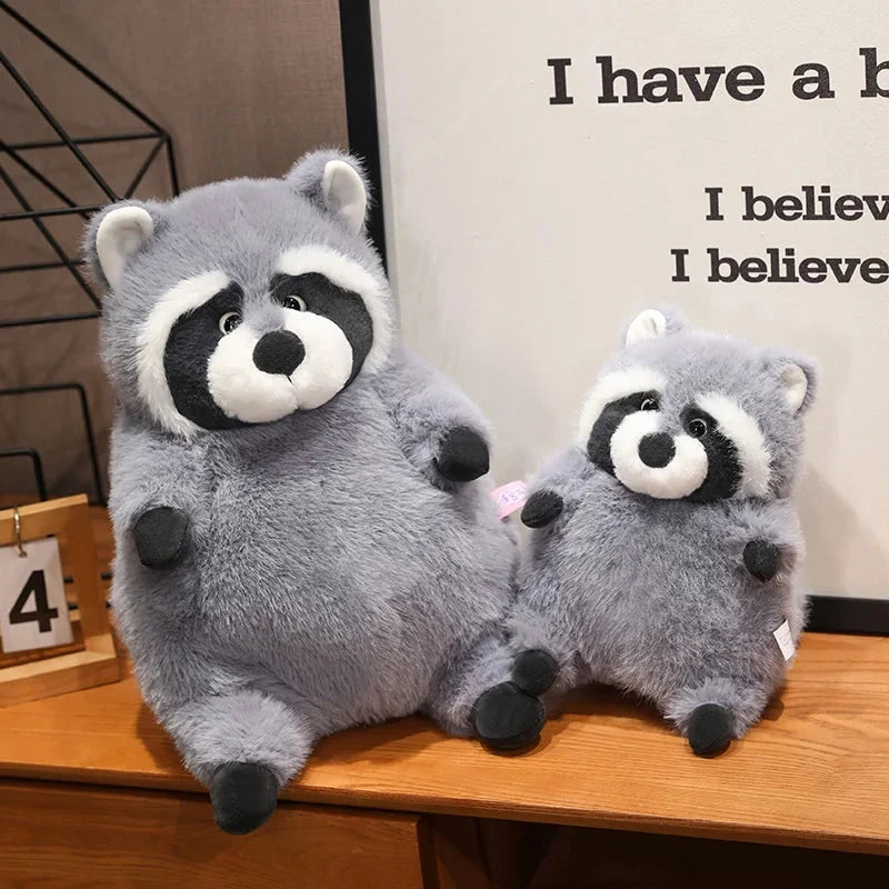 Chubbiest Racoon Peanut the Chubby Raccoon Plushie – Kawaiies