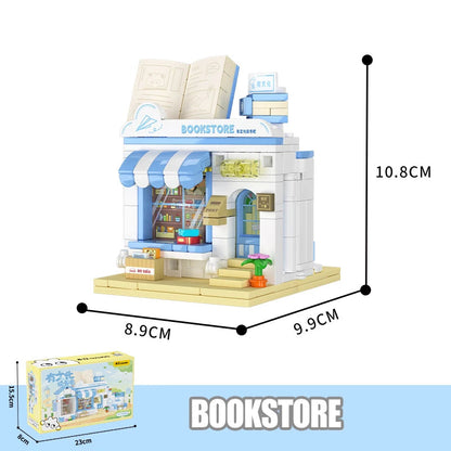 kawaiies-softtoys-plushies-kawaii-plush-Pet Candy Bakery Book Folding Micro City Building Sets Build it Book (With box) 