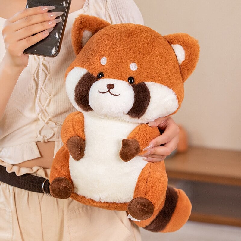 kawaiies-softtoys-plushies-kawaii-plush-Pippin the Lovely Cute Red Panda Plush | NEW Soft toy 