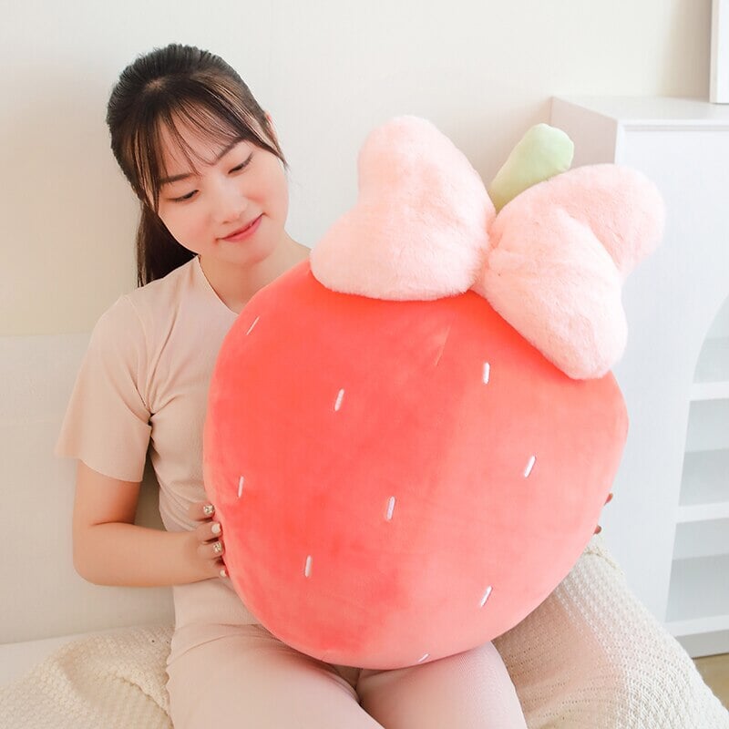 kawaiies-softtoys-plushies-kawaii-plush-Plumpy Strawberry Plushies | NEW Soft toy 