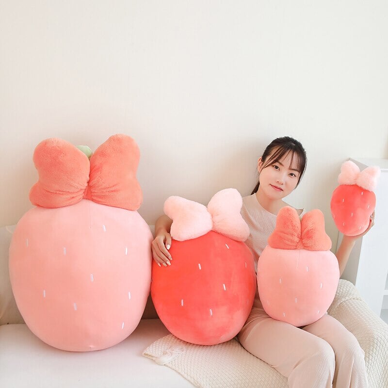 kawaiies-softtoys-plushies-kawaii-plush-Plumpy Strawberry Plushies | NEW Soft toy 