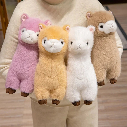 kawaiies-softtoys-plushies-kawaii-plush-Pompom Alpaca Plushie Family Soft toy 