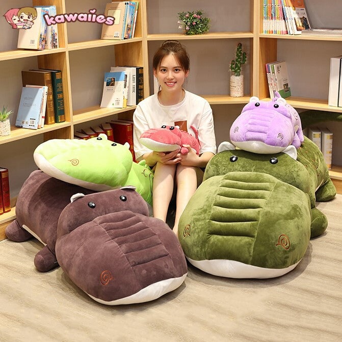 kawaiies-softtoys-plushies-kawaii-plush-Poppy the Prehistoric Purussaurus Crocodile Plushie | NEW Soft toy 